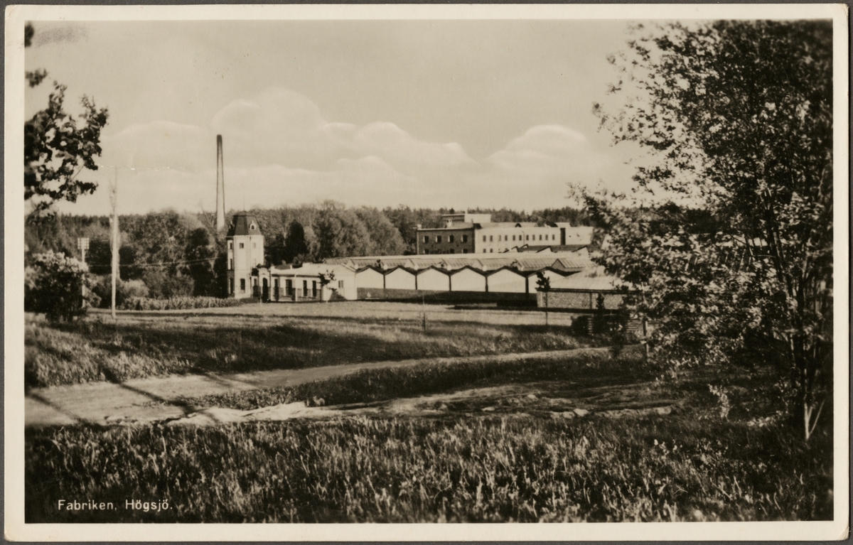 Fabrik i Högsjö som tillverkar industritextilier för cellulosa- och ...