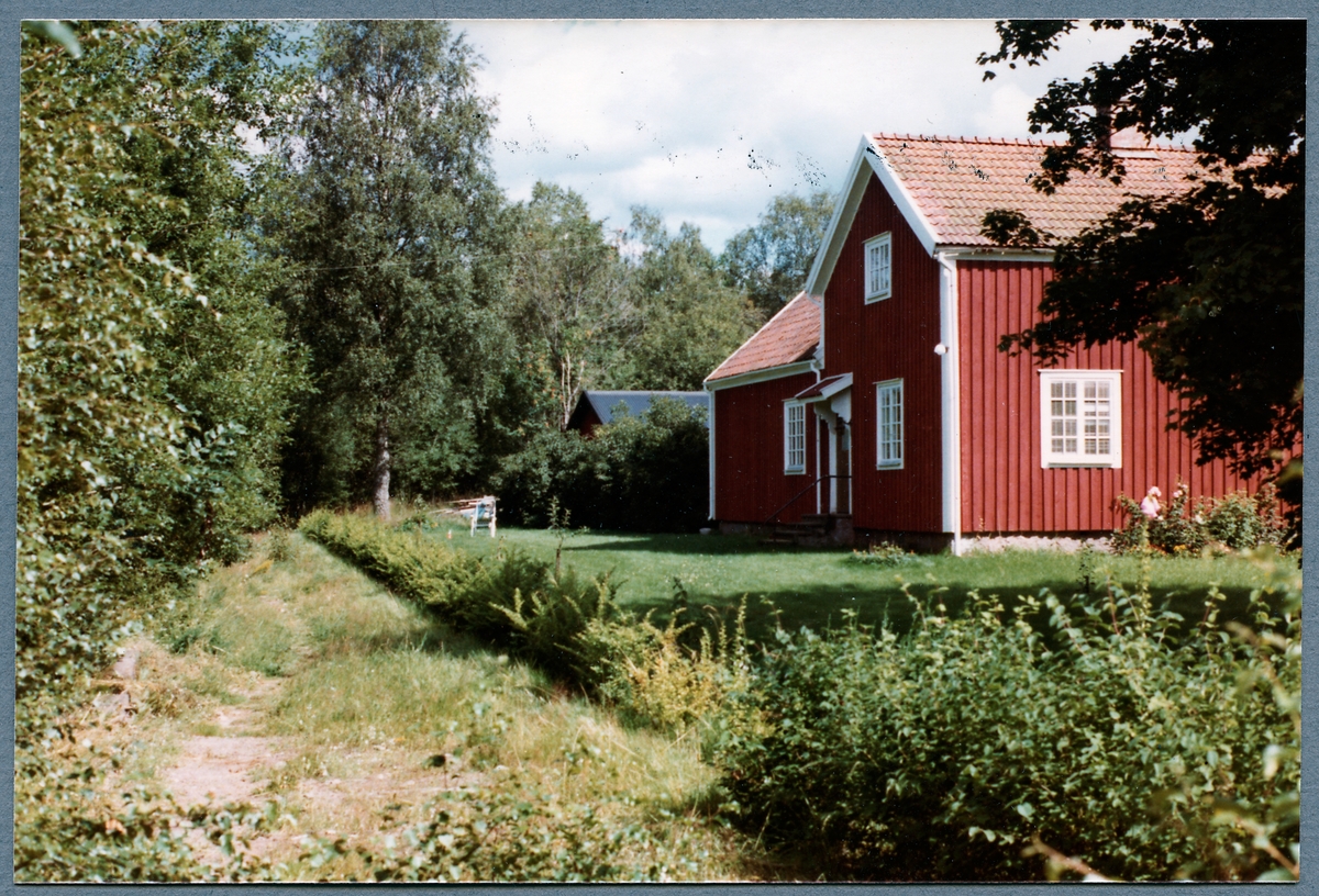 Trädgård vid Dädesjö Station.