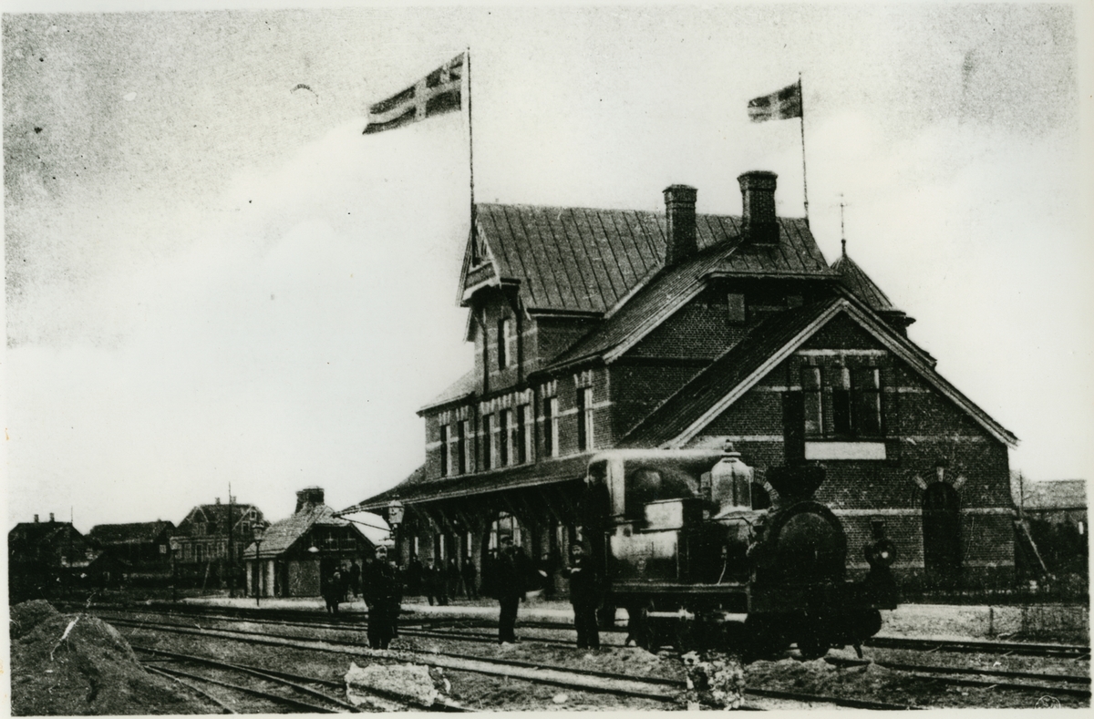 Sölvesborgs station vid sekelskiftet
