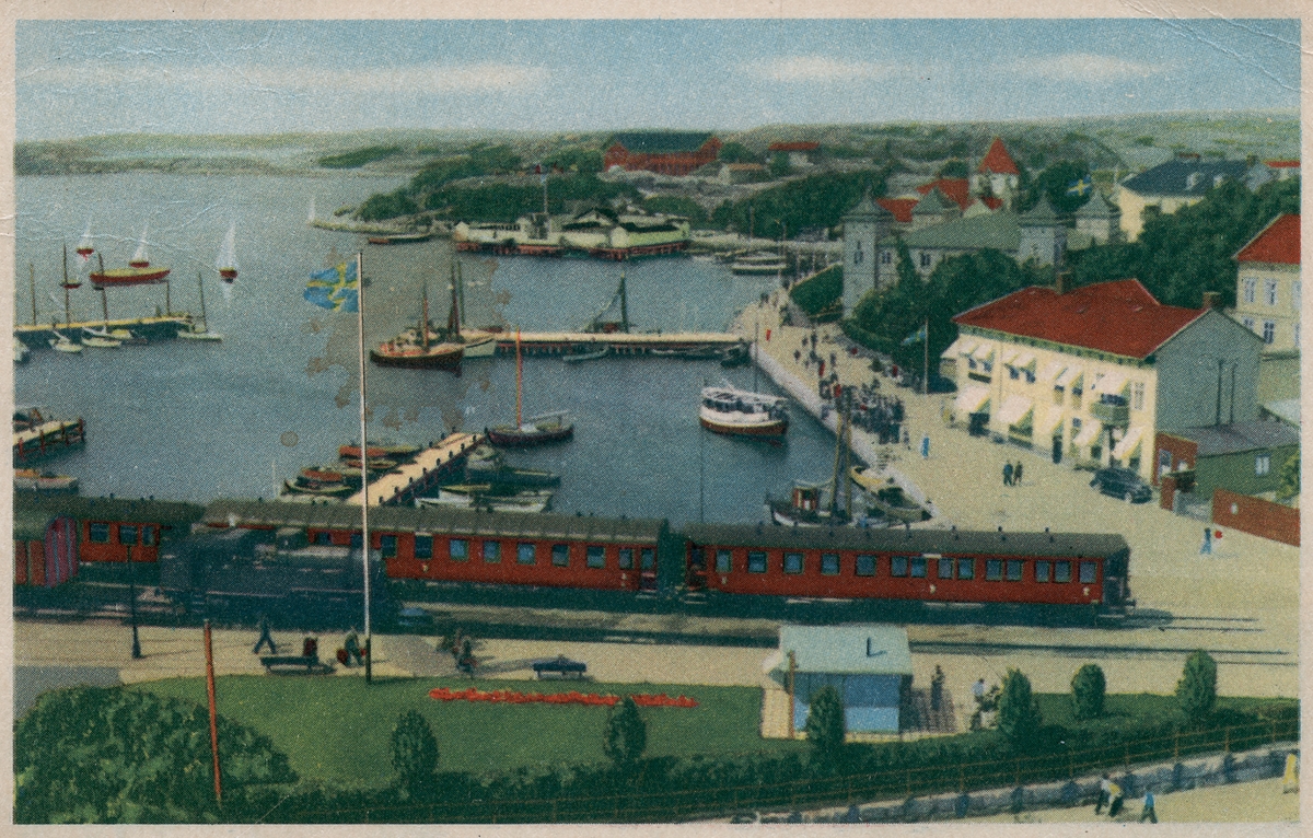 Södra hamnen i Strömstad.