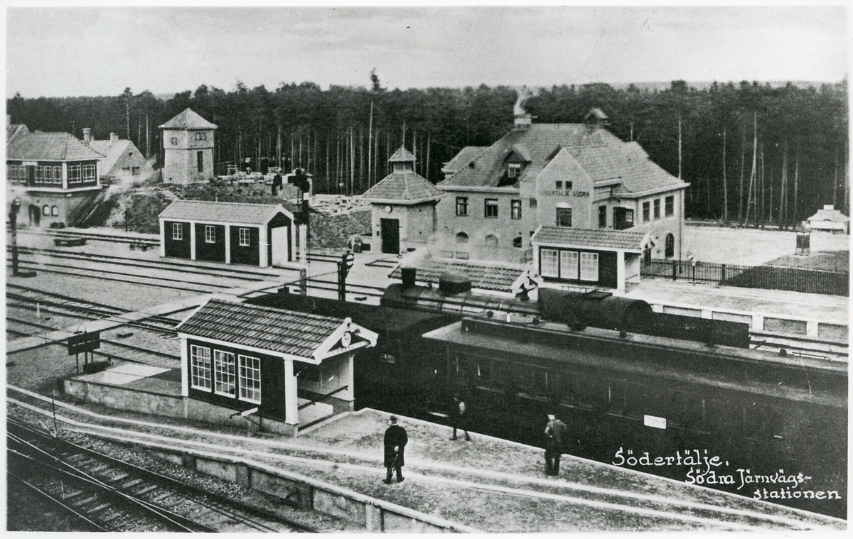 Södertälje södra järnvägsstation.