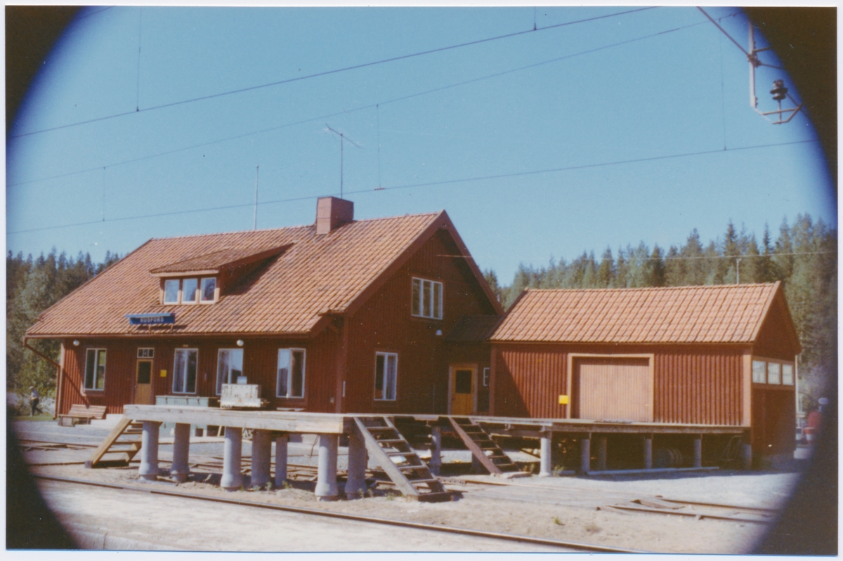 Stationshus i trä, byggår1915