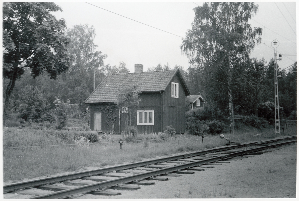 Hus 9 i Fredriksfors på linjen Hudiksvall–Ljusdal.