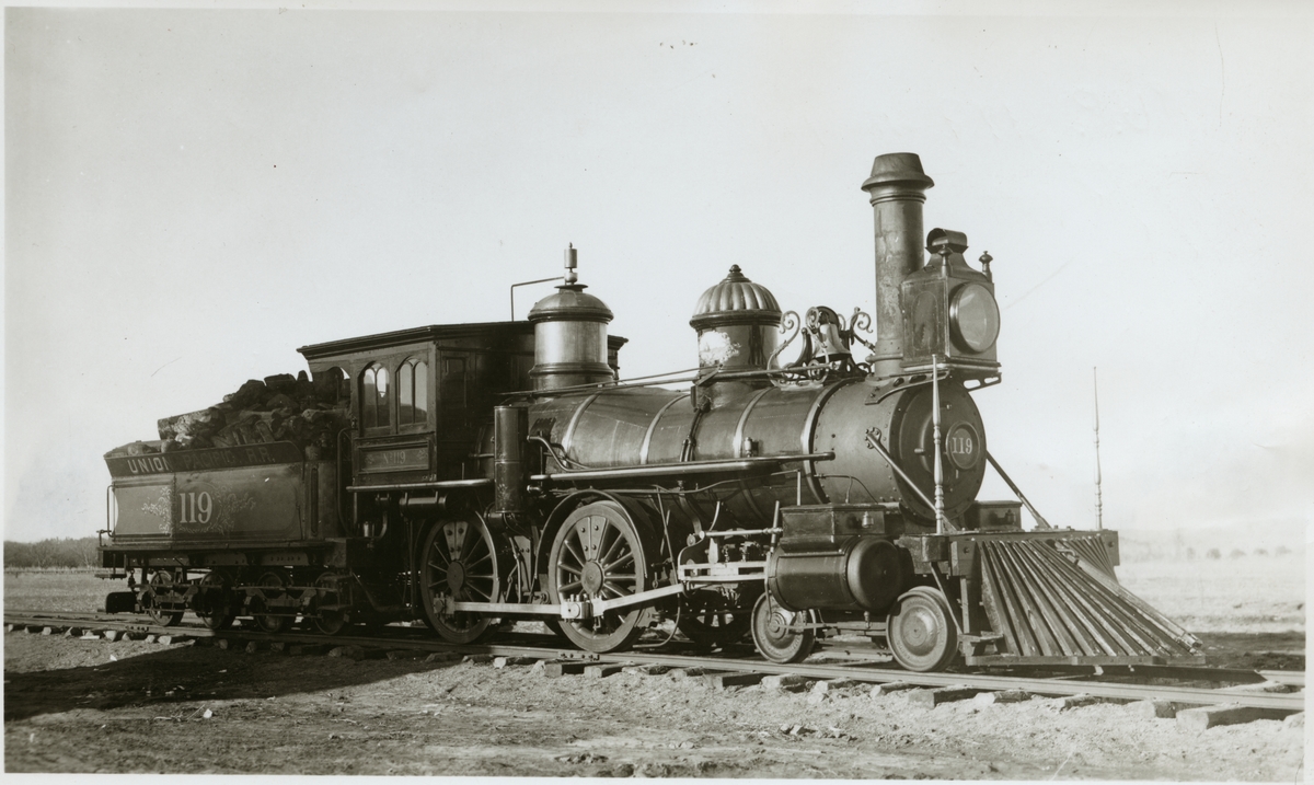 Union Pacific Railroad, UP lok 119.