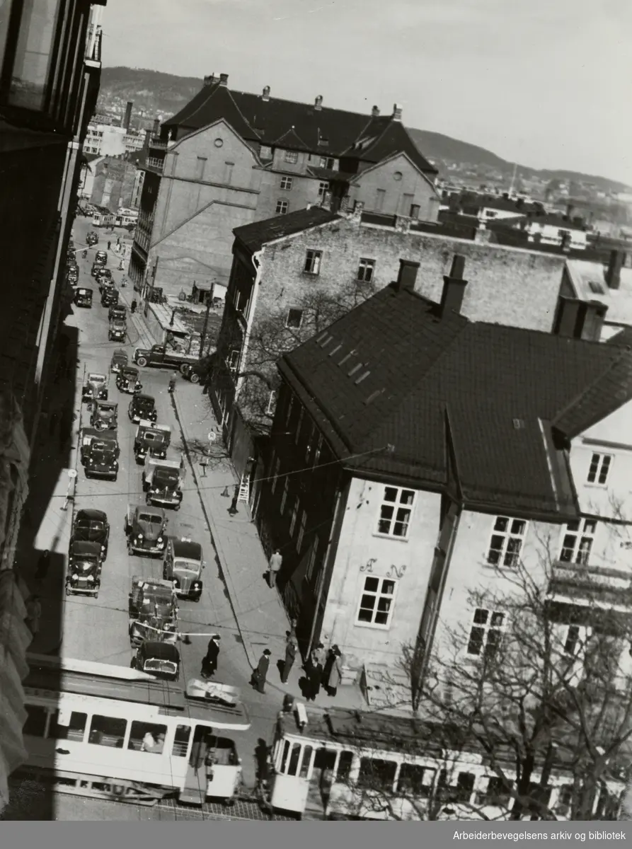 Fred Olsens gate. April 1950