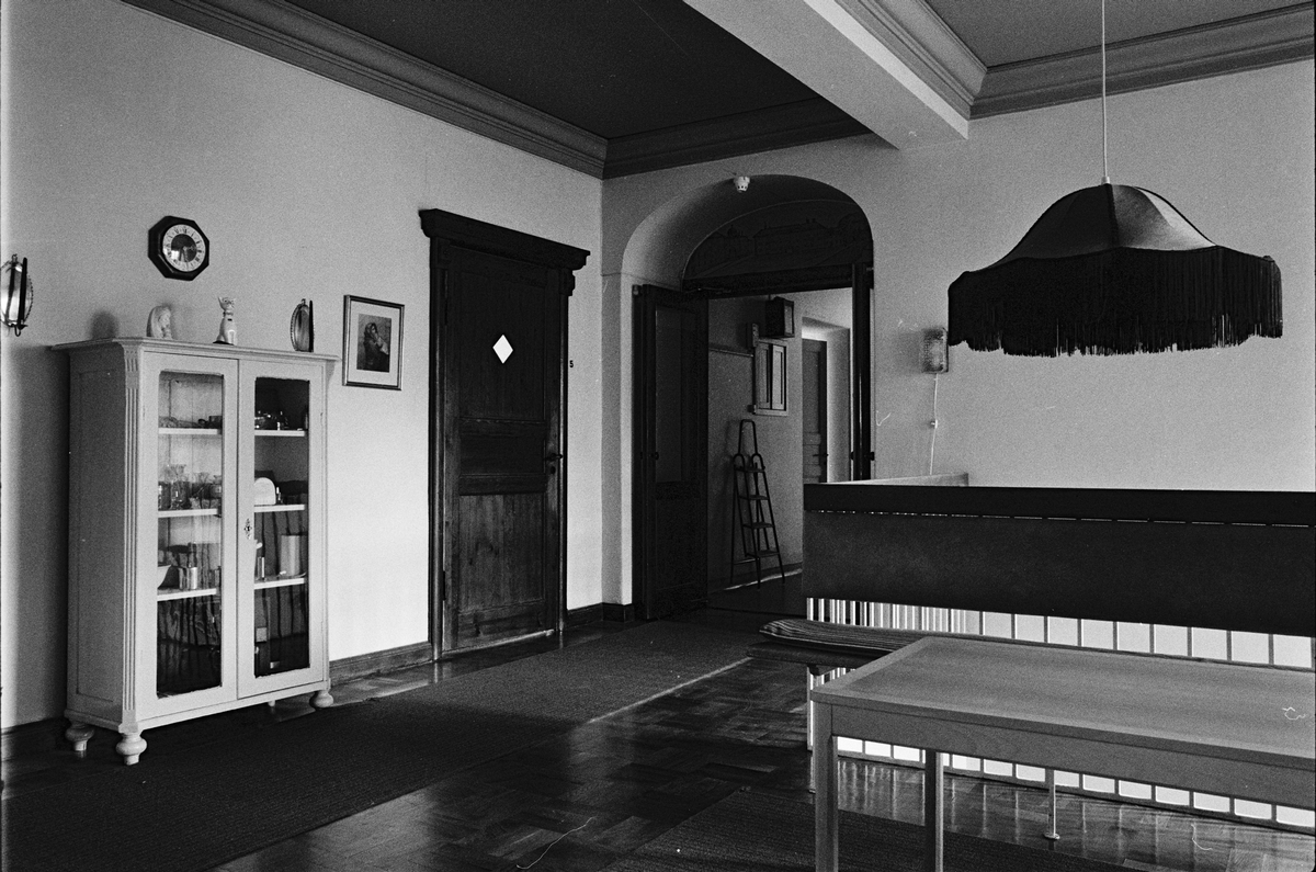 Övre hallen, Gillbergska barnhemmet, Sysslomansgatan 37 - 39, Uppsala 1986