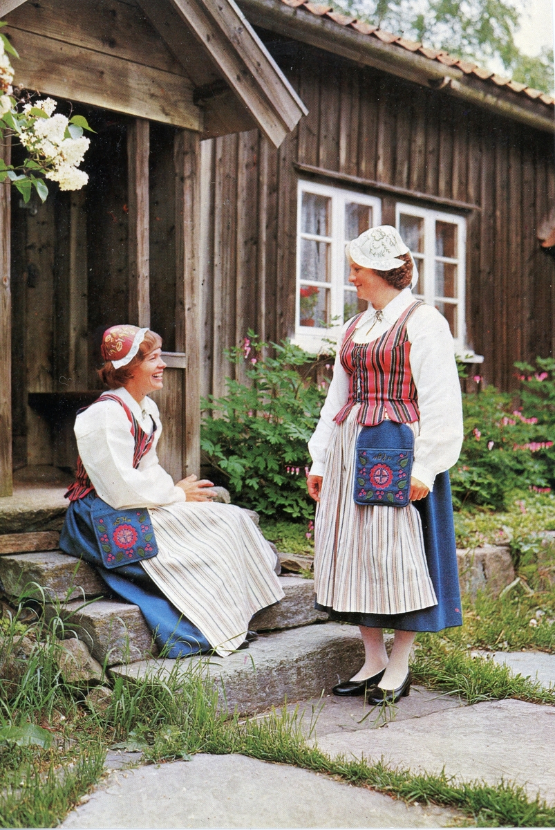Gällinge Idala  Folkdräkt från Halland