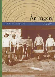 Forside på tidsskriftet "Årringen 2001".