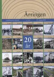 Forside på tidsskriftet "Årringen 2018".