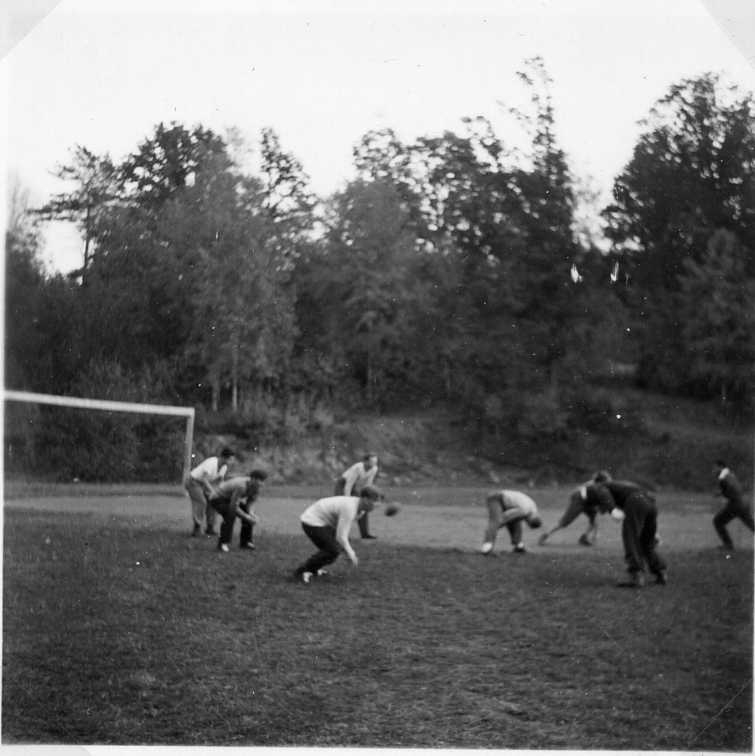 Amerikansk fotboll på Åsavallen i Gränna.