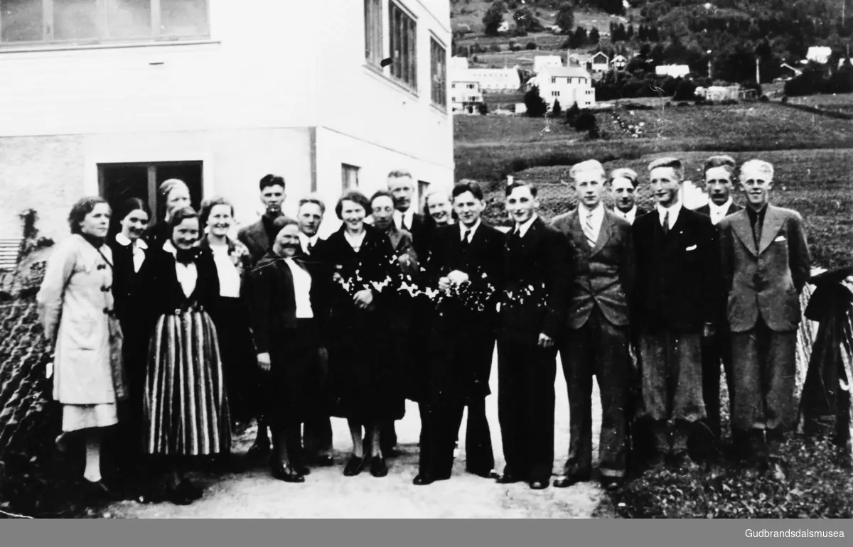 Tur til Volda på Noregs ungdomslagsstemne i 1939