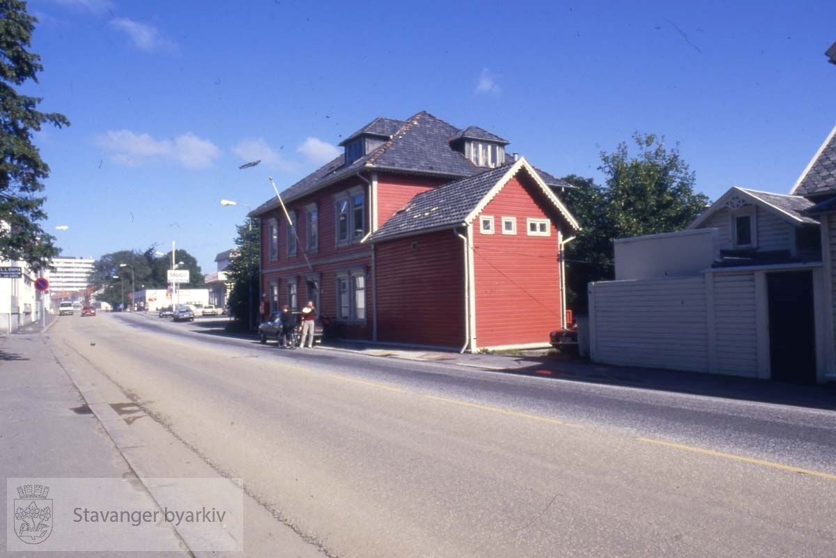 Fra før byggingen av nytt Kvartal rundt St. Olavs gate