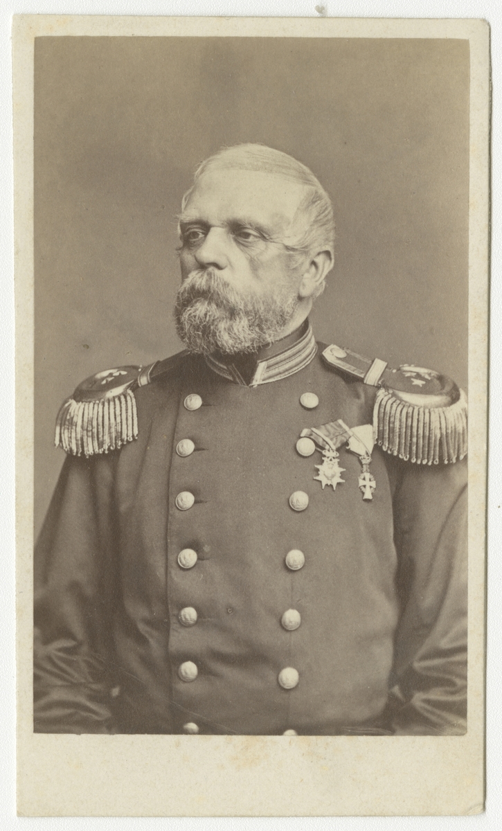 Porträtt av Gabriel Eketrä, överste vid Västmanlands regemente I 18.
