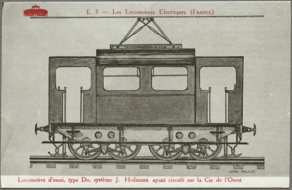 Compagnie des chemins de fer de l'Ouest, OUEST ellok.