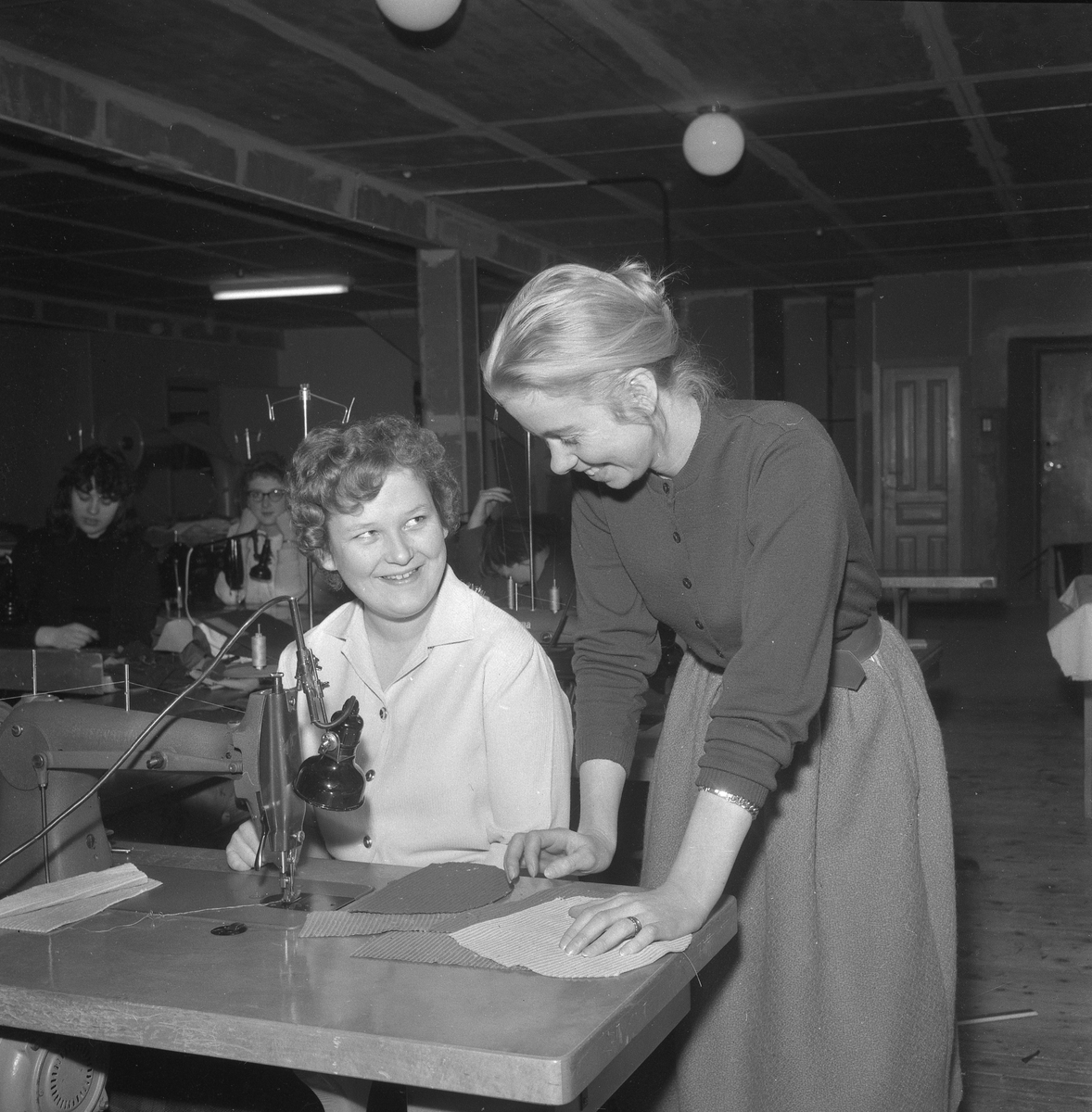 Omskolningskurser i Örebro.
5 december 1958.