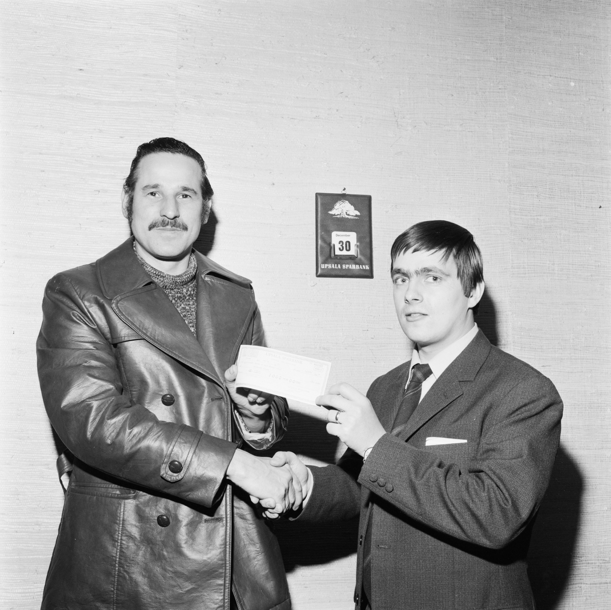 Vinst för tredje gången för medlem i Strömsberg, Uppland, december 1971
