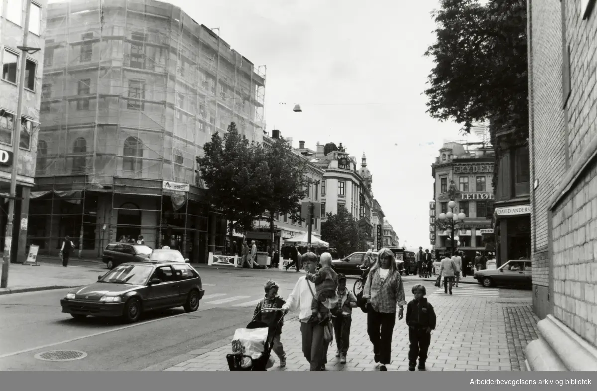 Karl Johans gate. Mai 1994