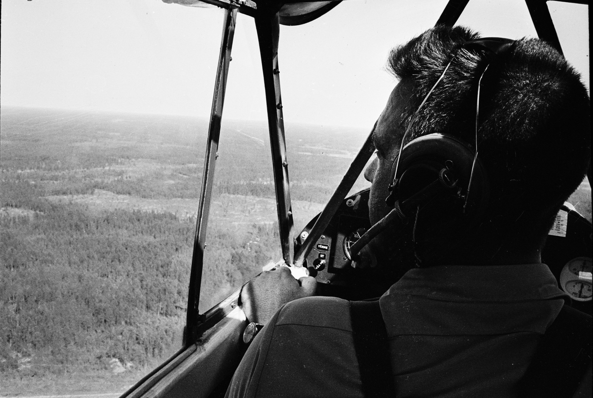 Brandflyg över Uppland, 1965