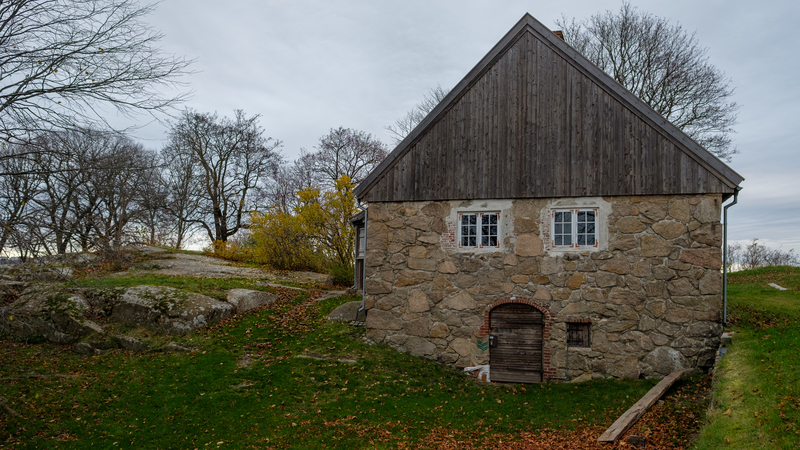 Proviantmagasinet sett fra øst.