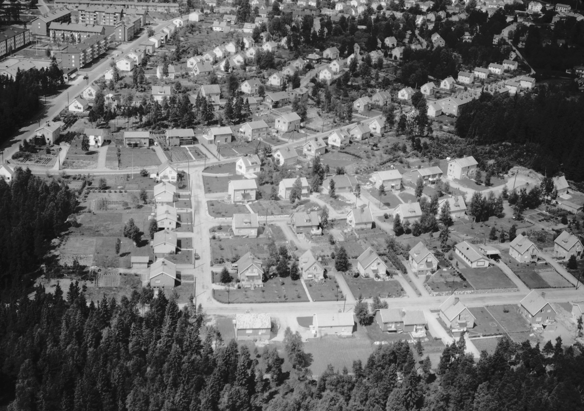 Flygfoto över Gislaved i Jönköpings län. Nr: 304/1961
