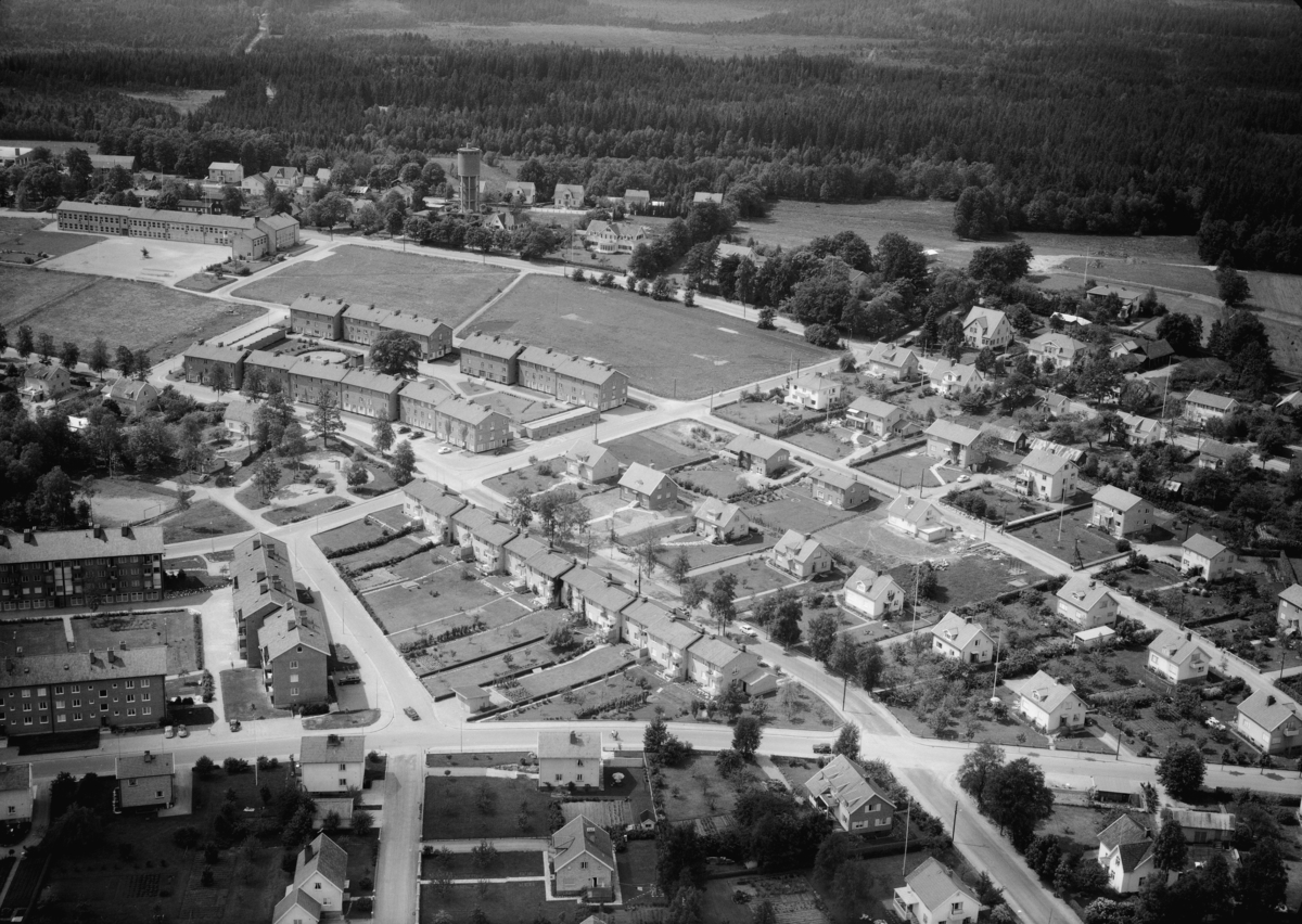 Flygfoto över Gislaved i Jönköpings län. Nr: 308/1961