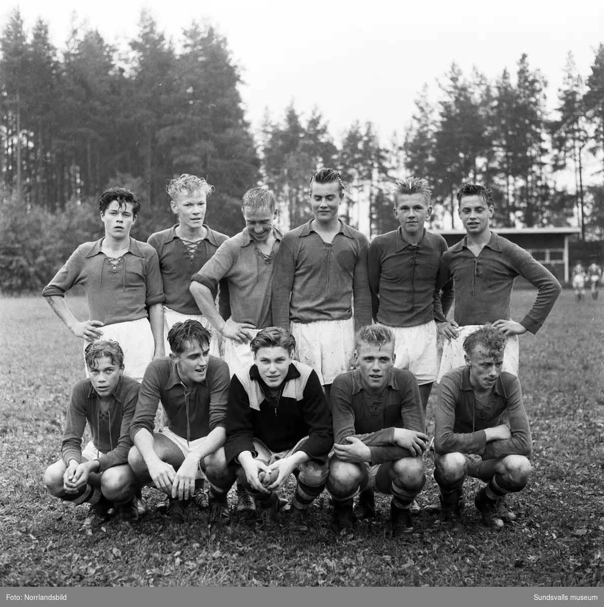 Expressens juniorfotboll i Matfors 1956.