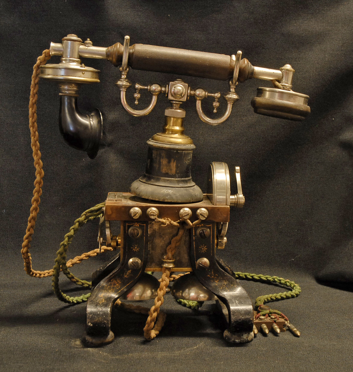 Telefon benyttet i damsystemet i Grøna-vassdraget.