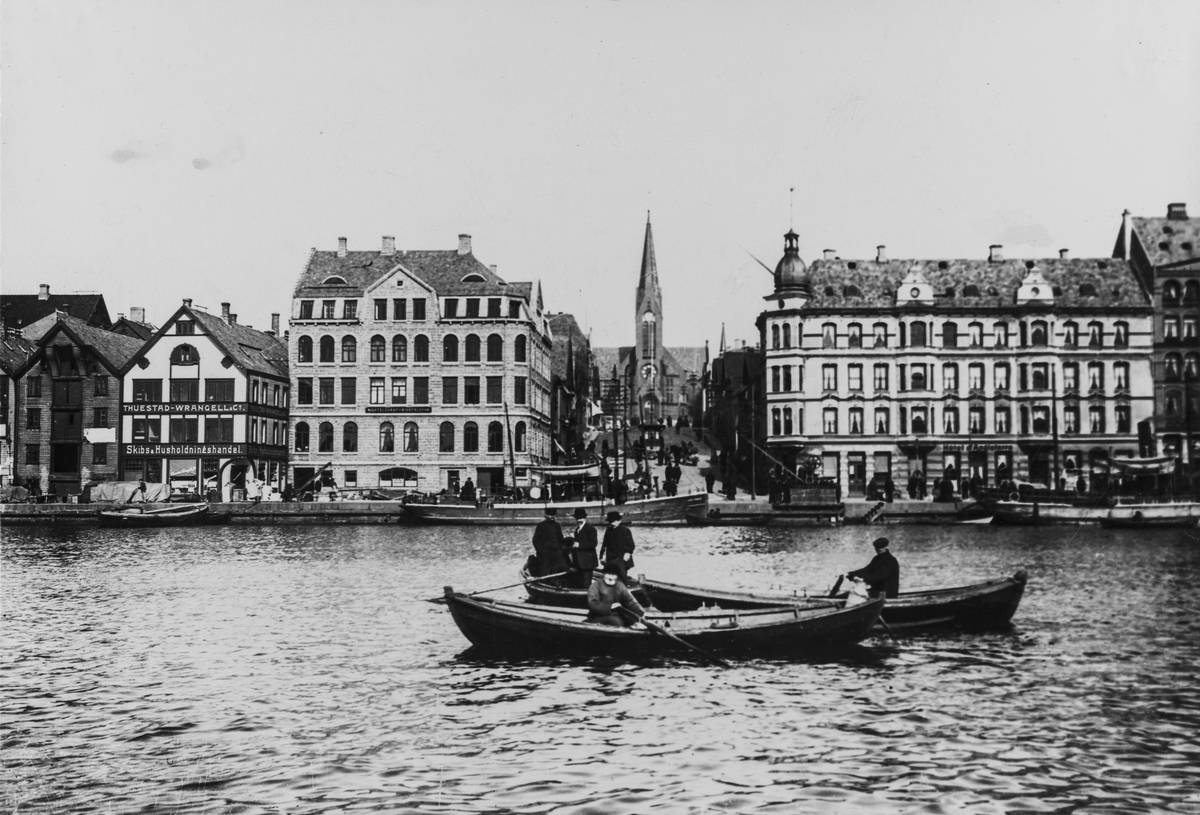 Smedasundet sett mot øst, ca. 1915.