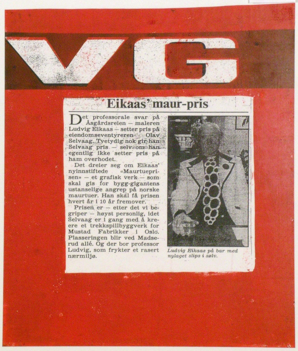 VG Eikaas' maur-pris [Grafikk]