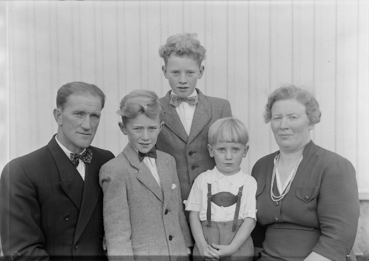 Karl Hermo med familie