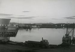 Vadsø havn, 1958.