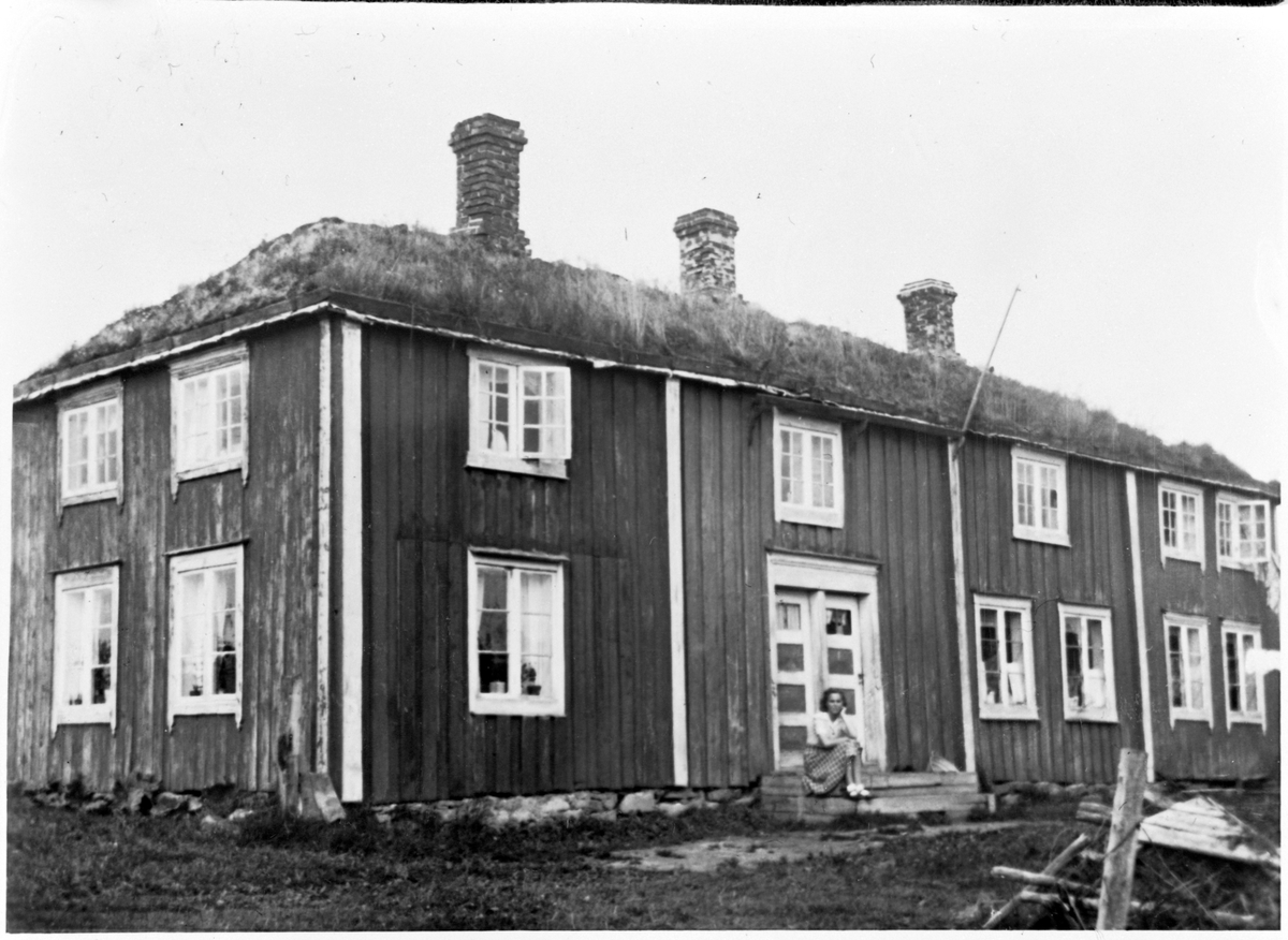 Hovedbygningen på "Kløven" i Frøya.