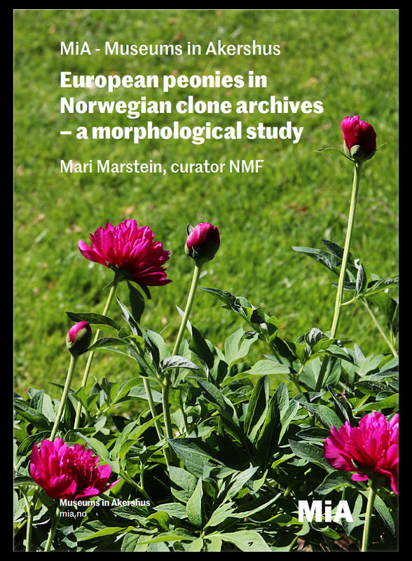 European peonies in Norwegian clone archives - a morphological study