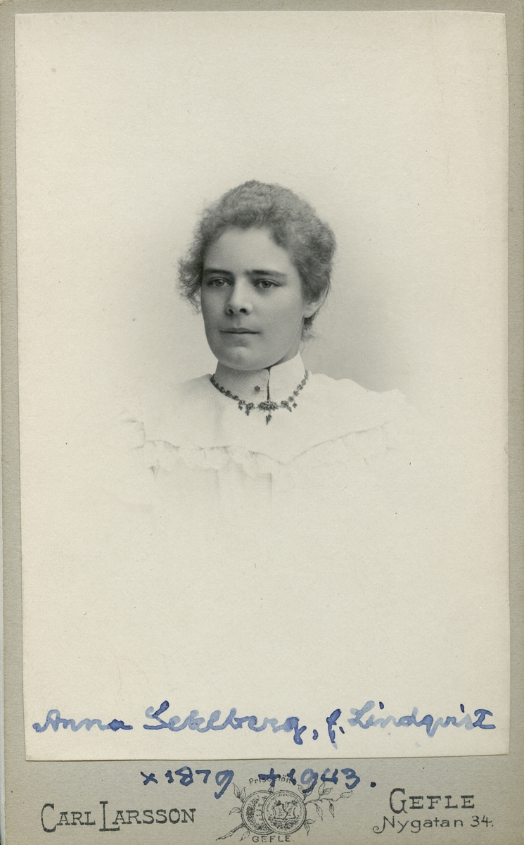Anna Lovisa Sehlberg.