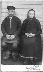 Sjøsamen Samuel Kolpus og hans frue Berthe (f. Wollmann) fra