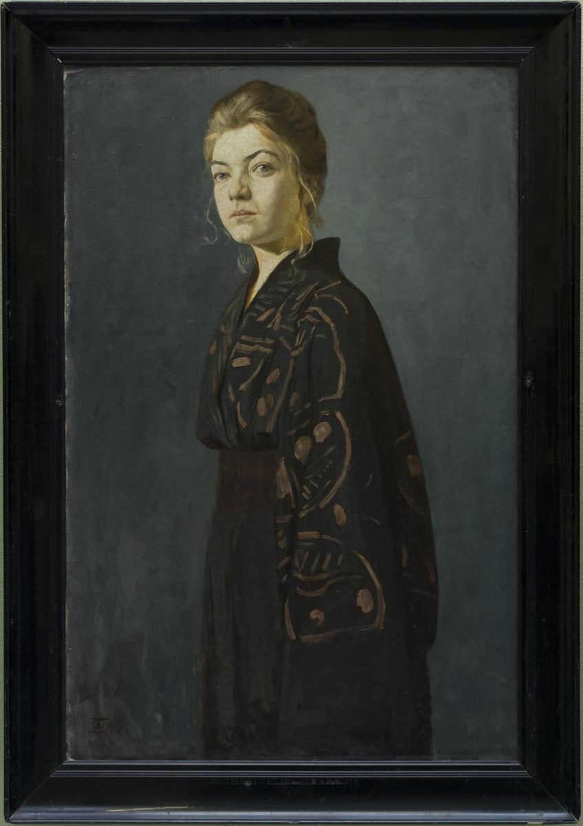 Gabriel Kielland,  Portrett av fru E.T, 1905. (Foto/Photo)