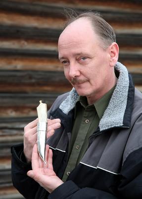Knivmaker Olav Tollefsen Stålenblad.