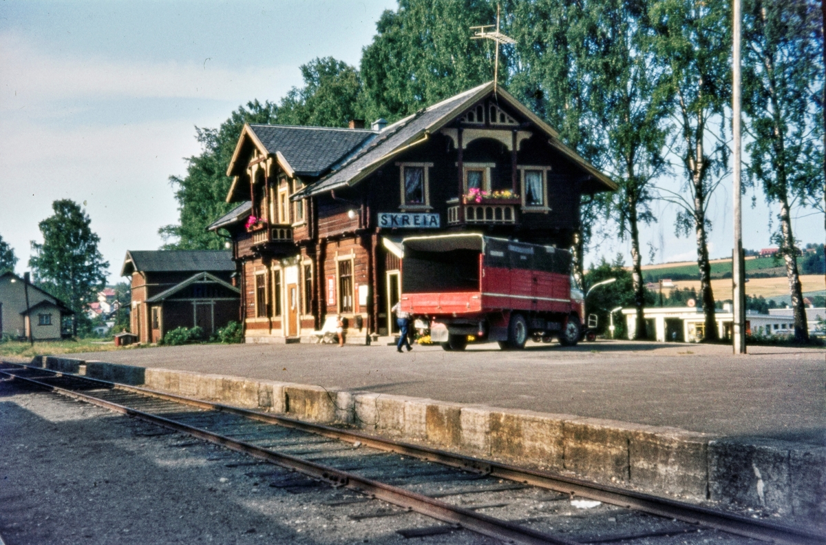 Skreia stasjon på Skreiabanen