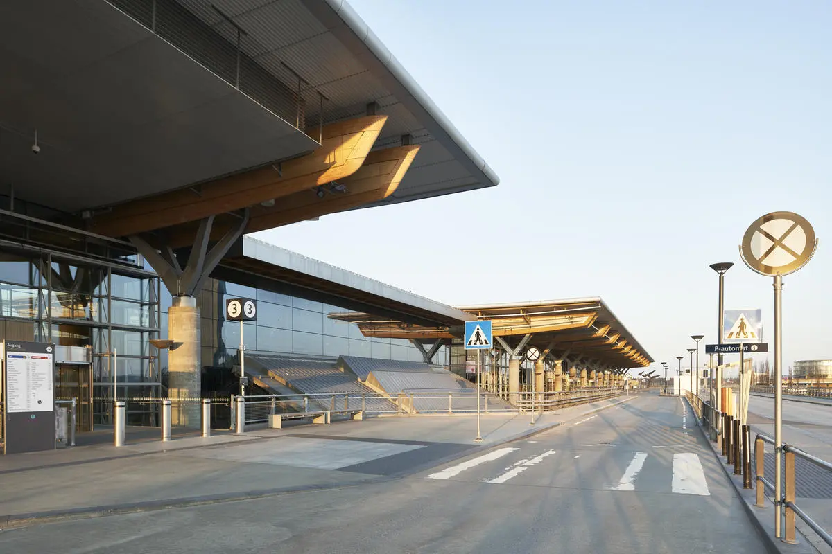 Gardermoen under nedstengningen