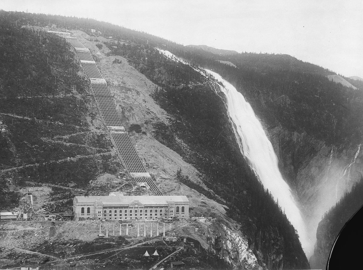 Prot: Rjukan Kraftstasjon og Foss Hydrosplate no. 648, 1912