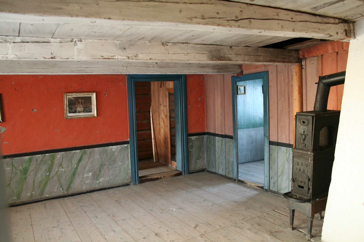 Bjørgan prestegård, stue, interiør, møbler