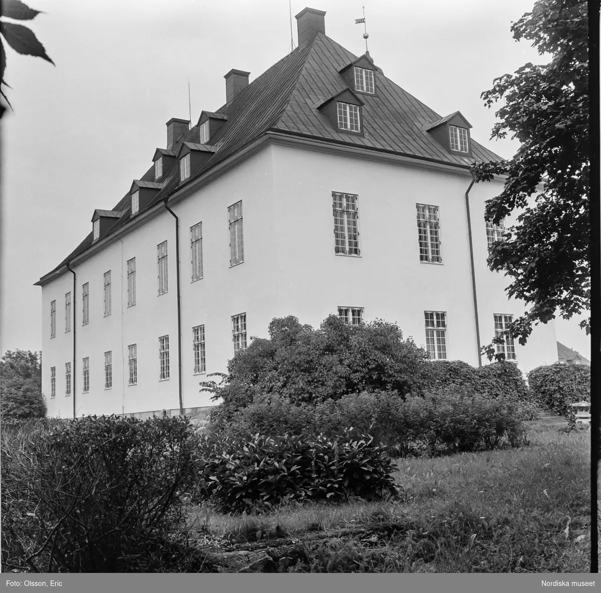 Årsta, slott, exteriör, Österhaninge socken, Södermanland.