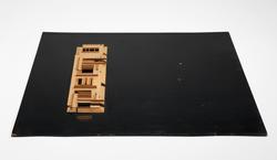 Utkast til museumsanlegg i Leopoldville [Arkitektonisk model