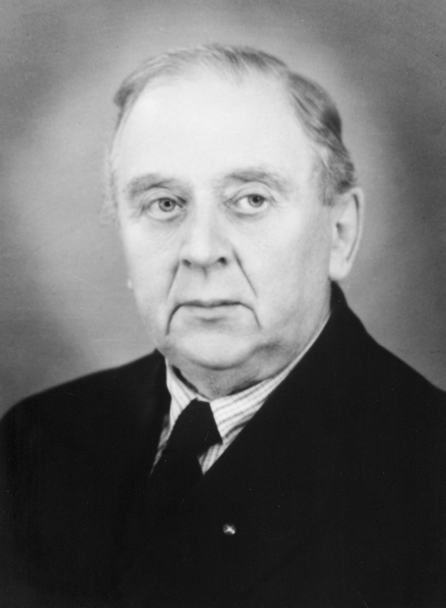 portrett, postmester, Carl Frithjof Skancke 