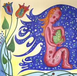 (uten tittel) [Maleri - Akryl]