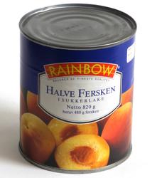 Hermetikkboks Fersken i sukkerlake