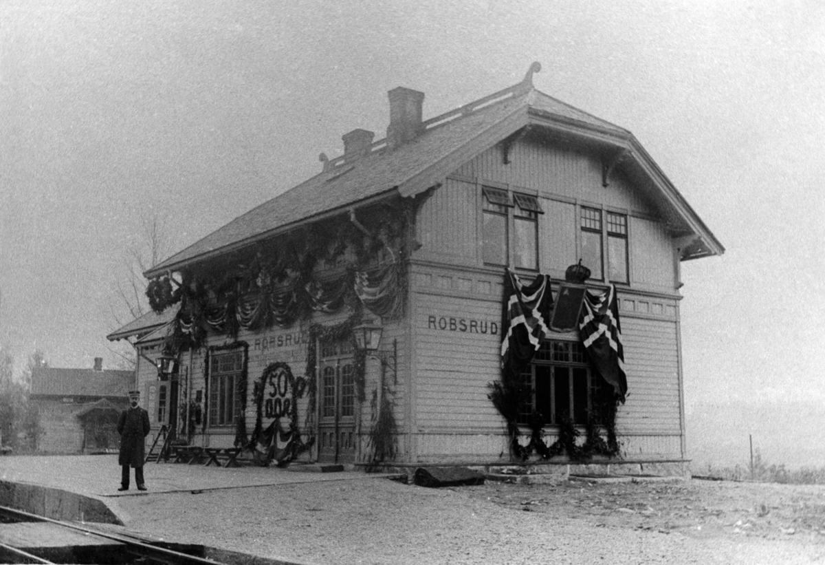 Lørenskog stasjon fra 1904