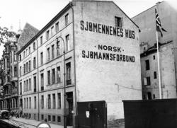Sjømennenes Hus i Oslo,.Grev Wedels Plass 5 - 6,.oktober 195