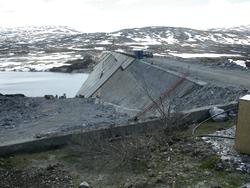 Aursjøen nedtappet 2006.