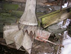 Prestegårdkverna på Nesset prestegård. .Bilde tatt i forbind